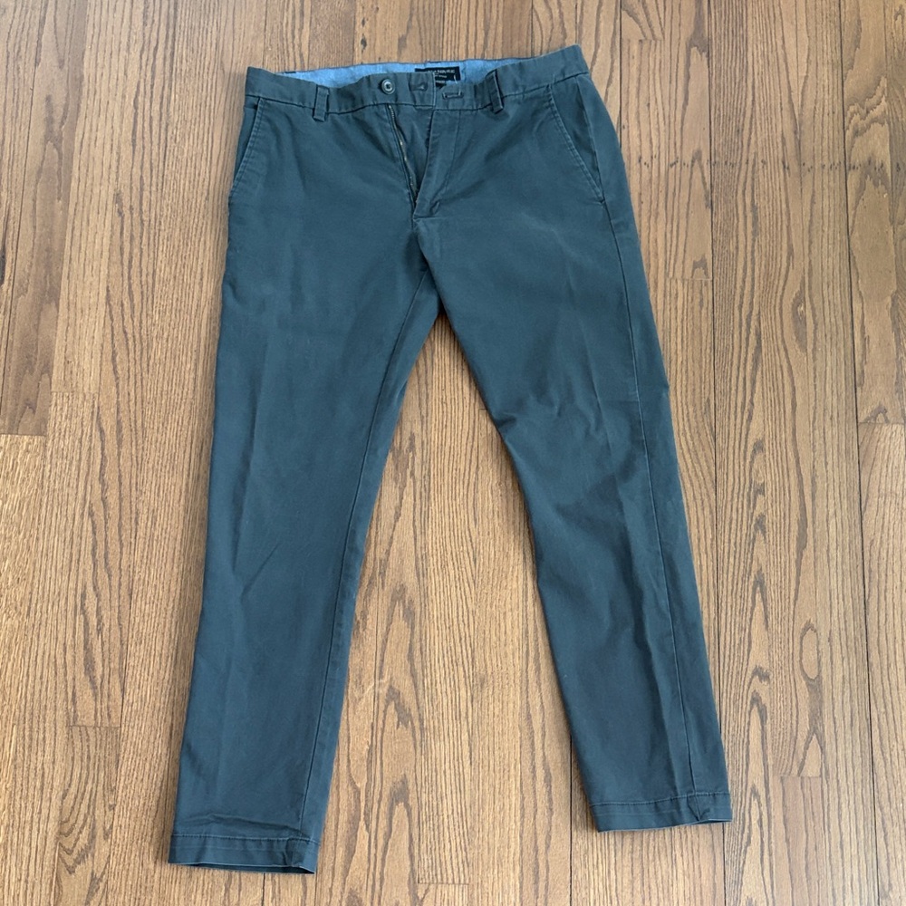 Banana Republic Men's Dark Gray Chinos